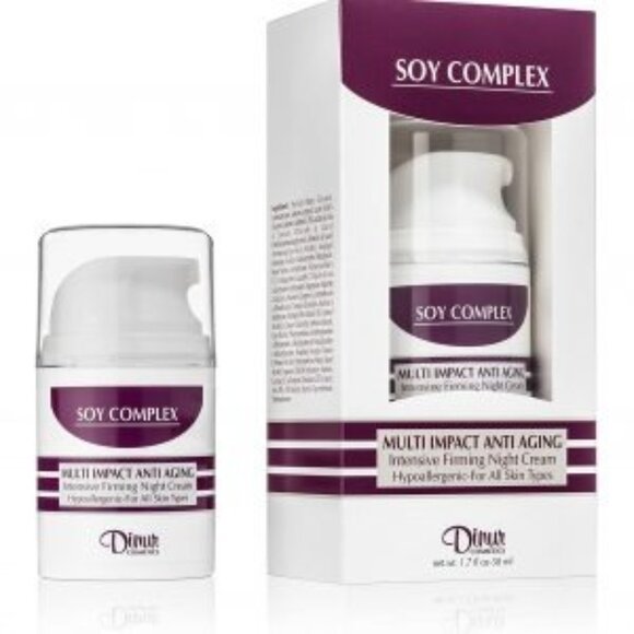 Dinur Soy Complex Multi Impact Anti-Aging Intensive Moisturizer Cream 1.7 Oz. - Picture 1 of 1